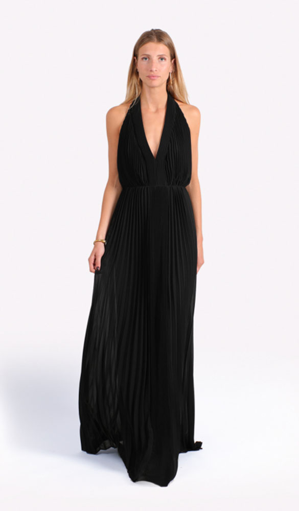 location de Robe HALSTON HERITAGE Backless Une Robe Un Soir
