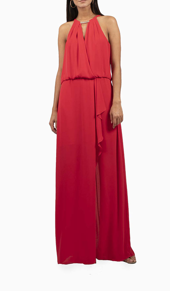 Location robe BCBG Amanda Rouge - Une Robe Un Soir